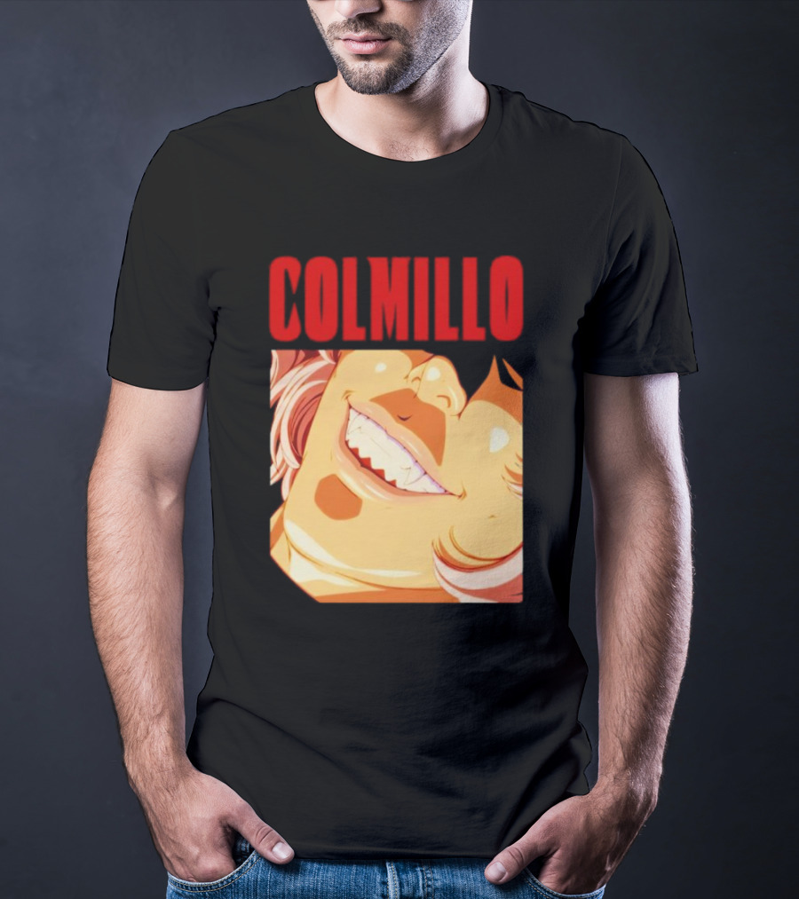 Trending Colmillo Anime Style Art Grinning Expression T-Shirt