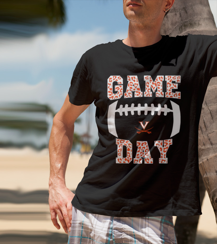 Virginia Cavaliers Game Day Football T-Shirt