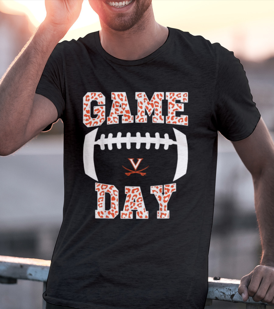 Virginia Cavaliers Game Day Football T-Shirt