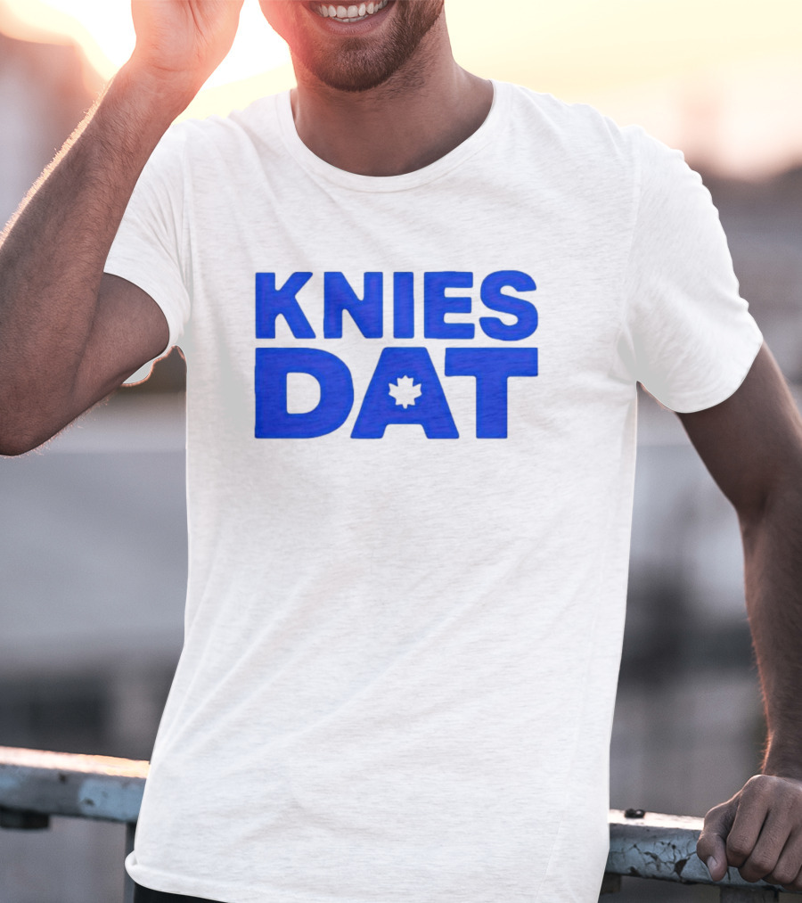 Knies Dat Canada Maple Leaf Hockey Connection T-Shirt