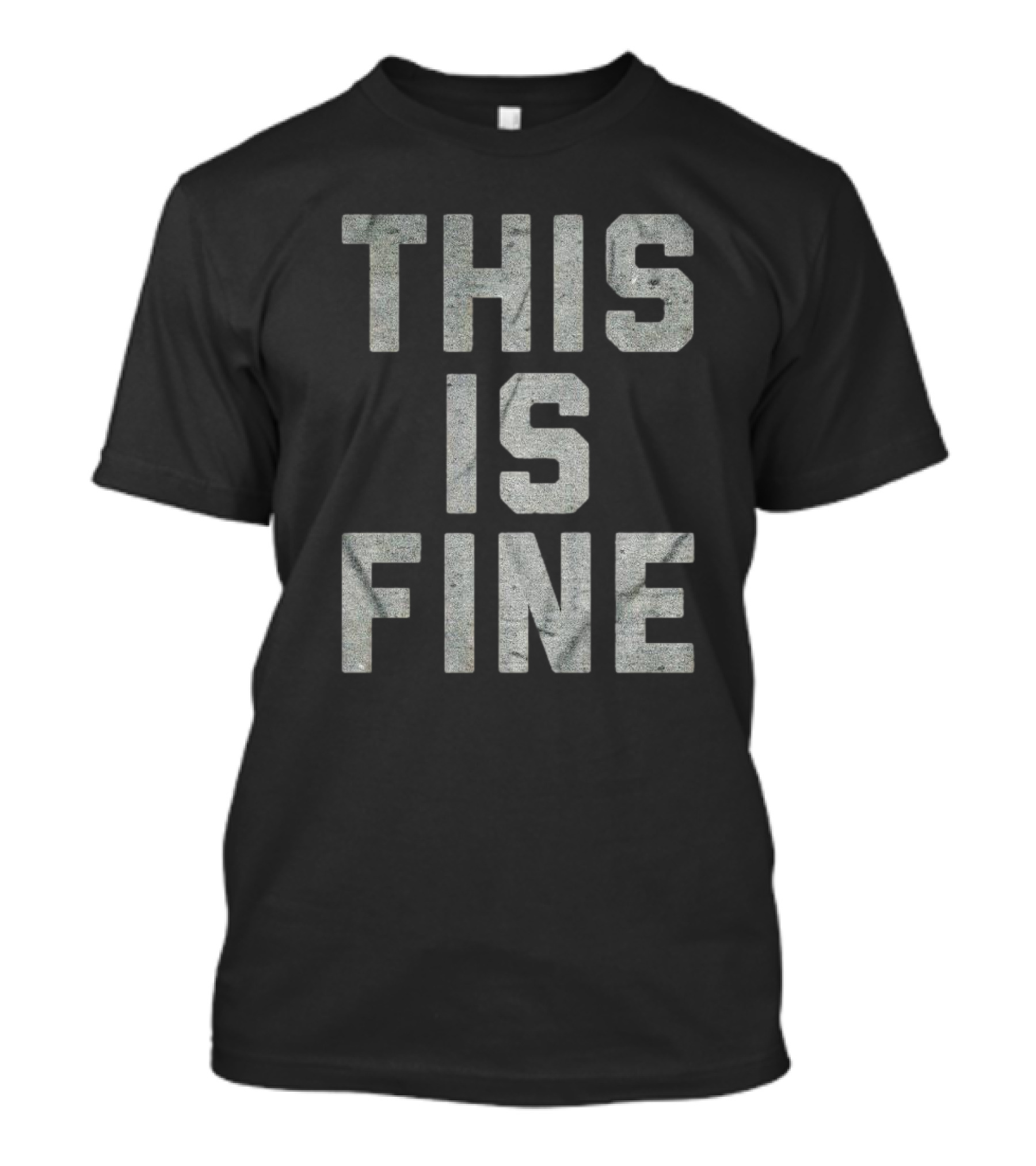 This Is Fine Comic Meme T-Shirt