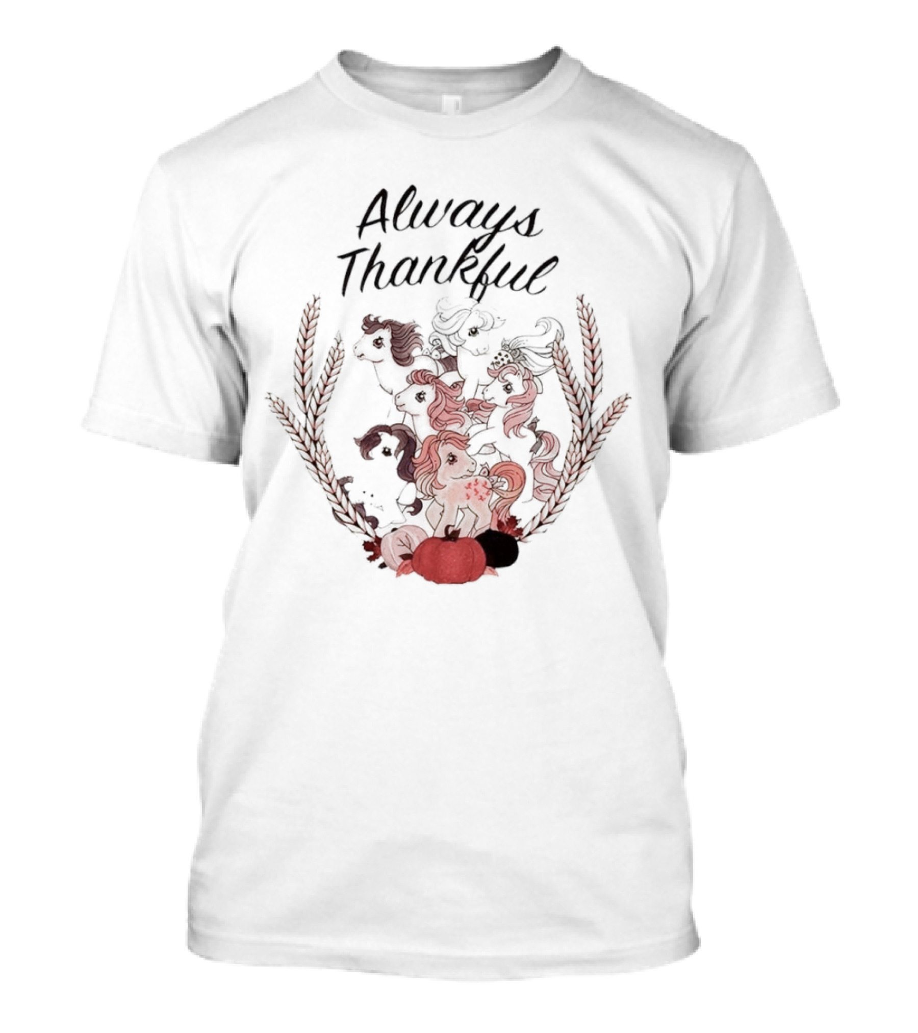 Always Thankful My Little Pony Autumn Harvest T-Shirt