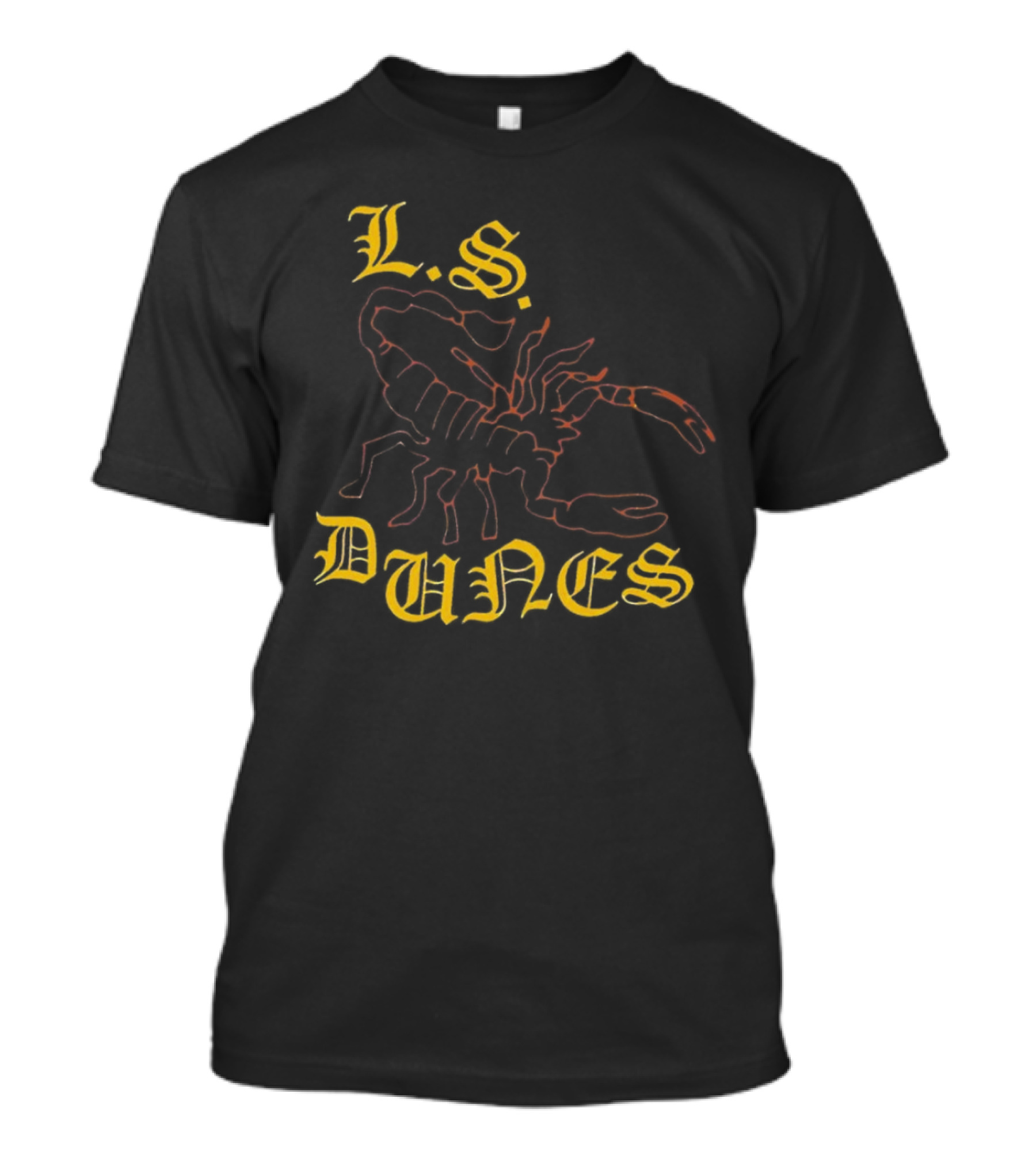 L.S. Dunes Scorpion Retro Gothic T-Shirt