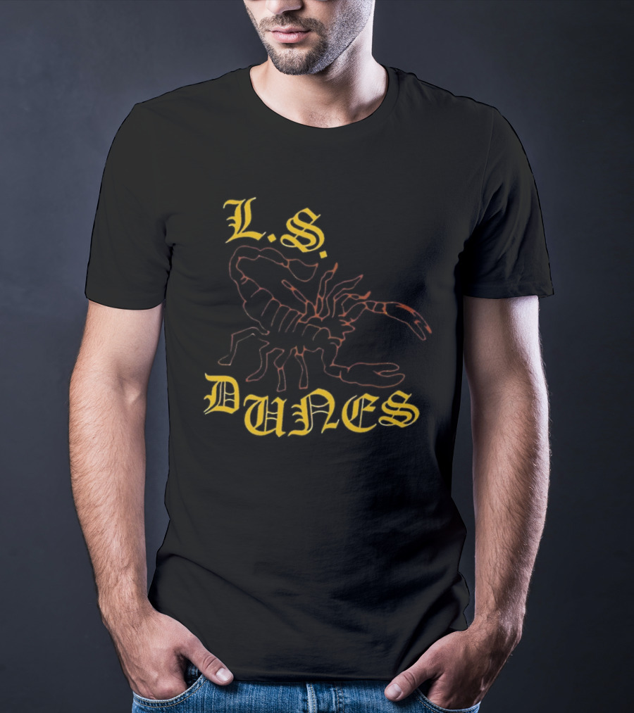 L.S. Dunes Scorpion Retro Gothic T-Shirt
