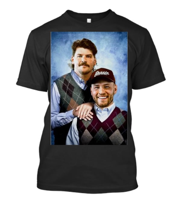 Bussin With The Boys Step Brothers Taylor Lewan Will Compton Photo T-Shirt