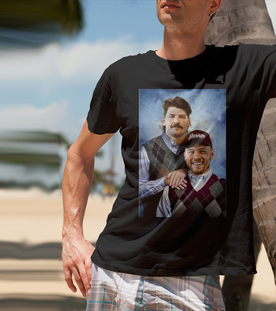 Bussin With The Boys Step Brothers Taylor Lewan Will Compton Photo T-Shirt