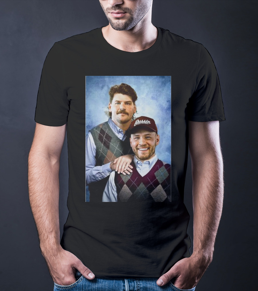 Bussin With The Boys Step Brothers Taylor Lewan Will Compton Photo T-Shirt