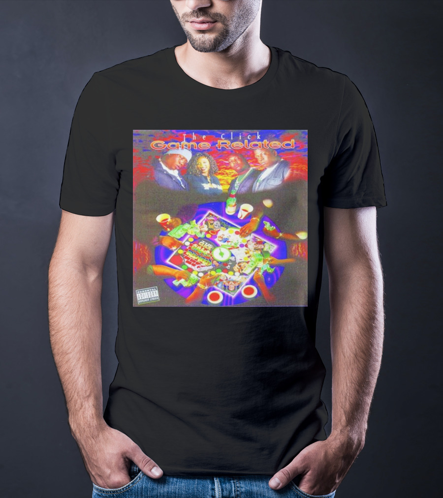 The Click Game Related Album Cover T-Shirt