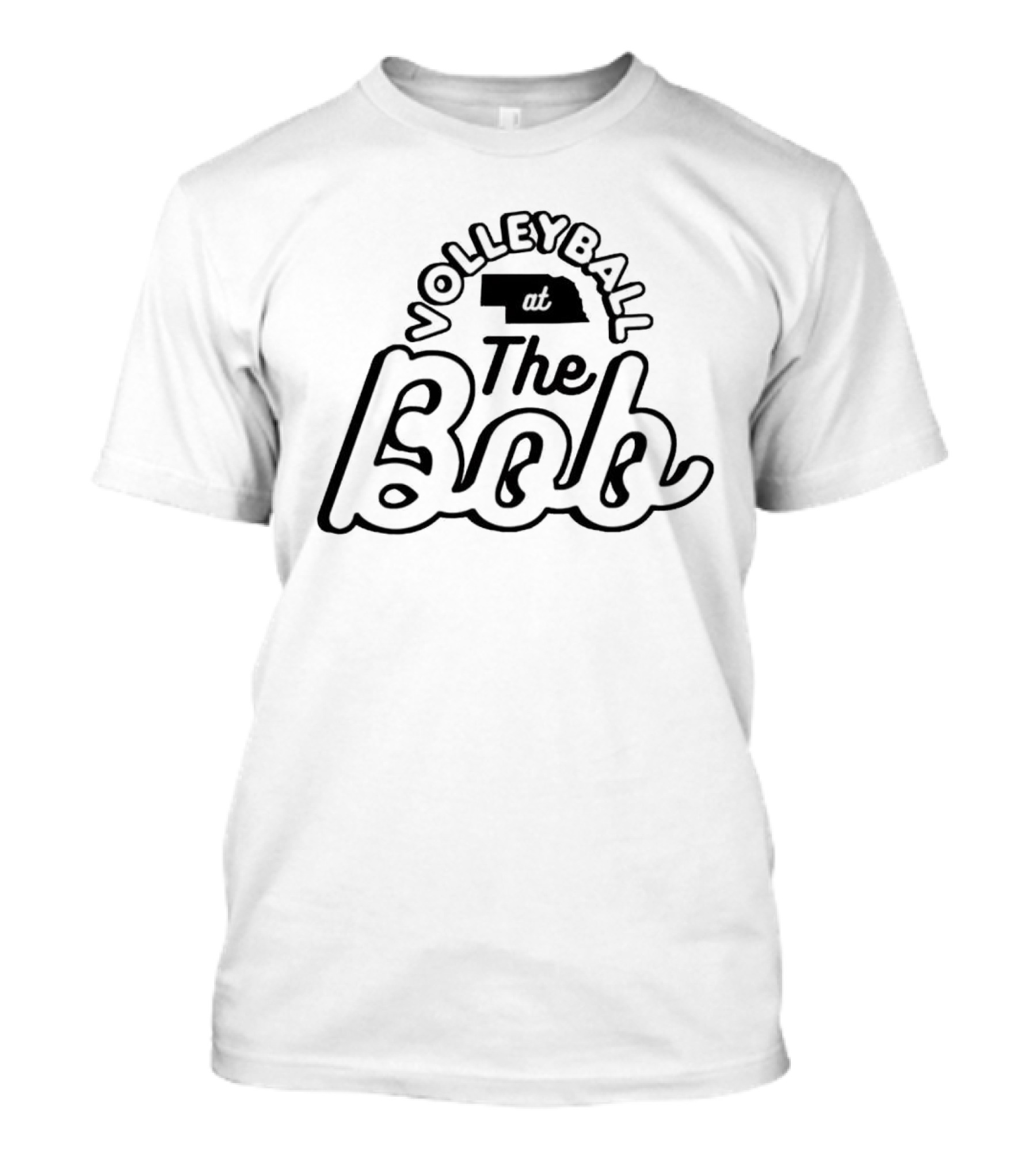 Volleyball At The Bob Nebraska T-Shirt