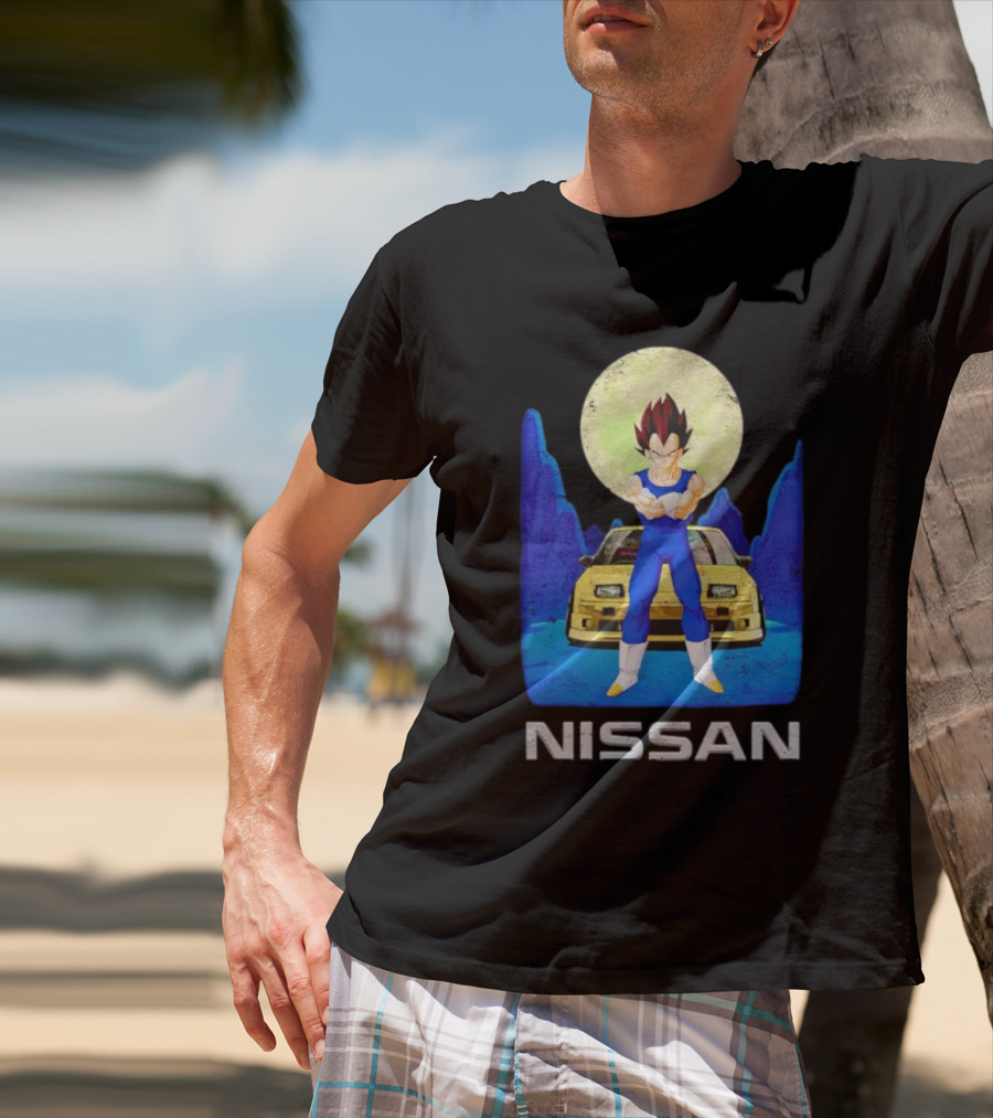Nissan Vegeta Anime Classic Car Fusion T-Shirt