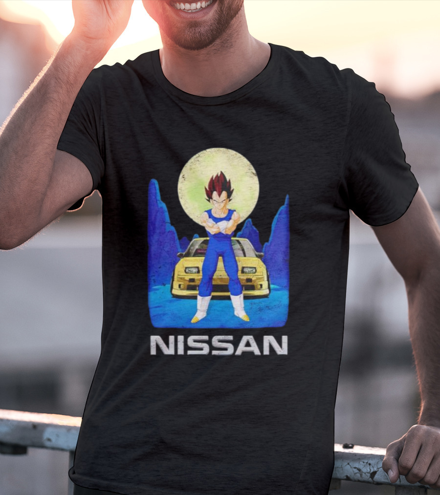 Nissan Vegeta Anime Classic Car Fusion T-Shirt