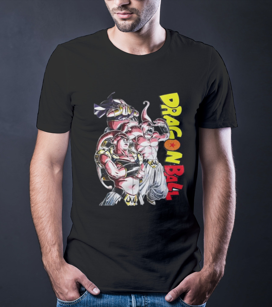 Majin Buu Forms Dragon Ball Z Mighty Trio Display T-Shirt