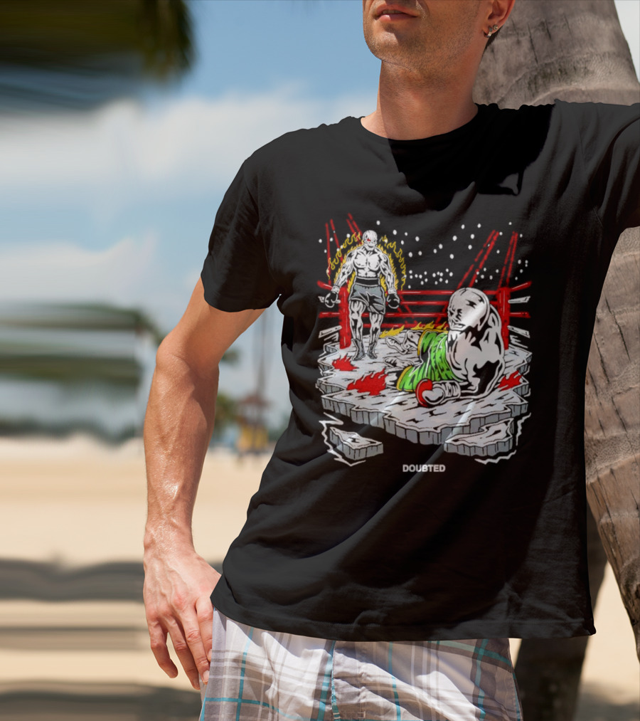 Doubted Full Violence Fighting Ring Showdown T-Shirt