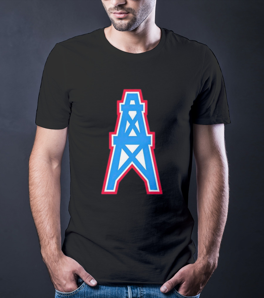 Houston Oilers Luv Ya Blue Oil Derrick Franklin T-Shirt