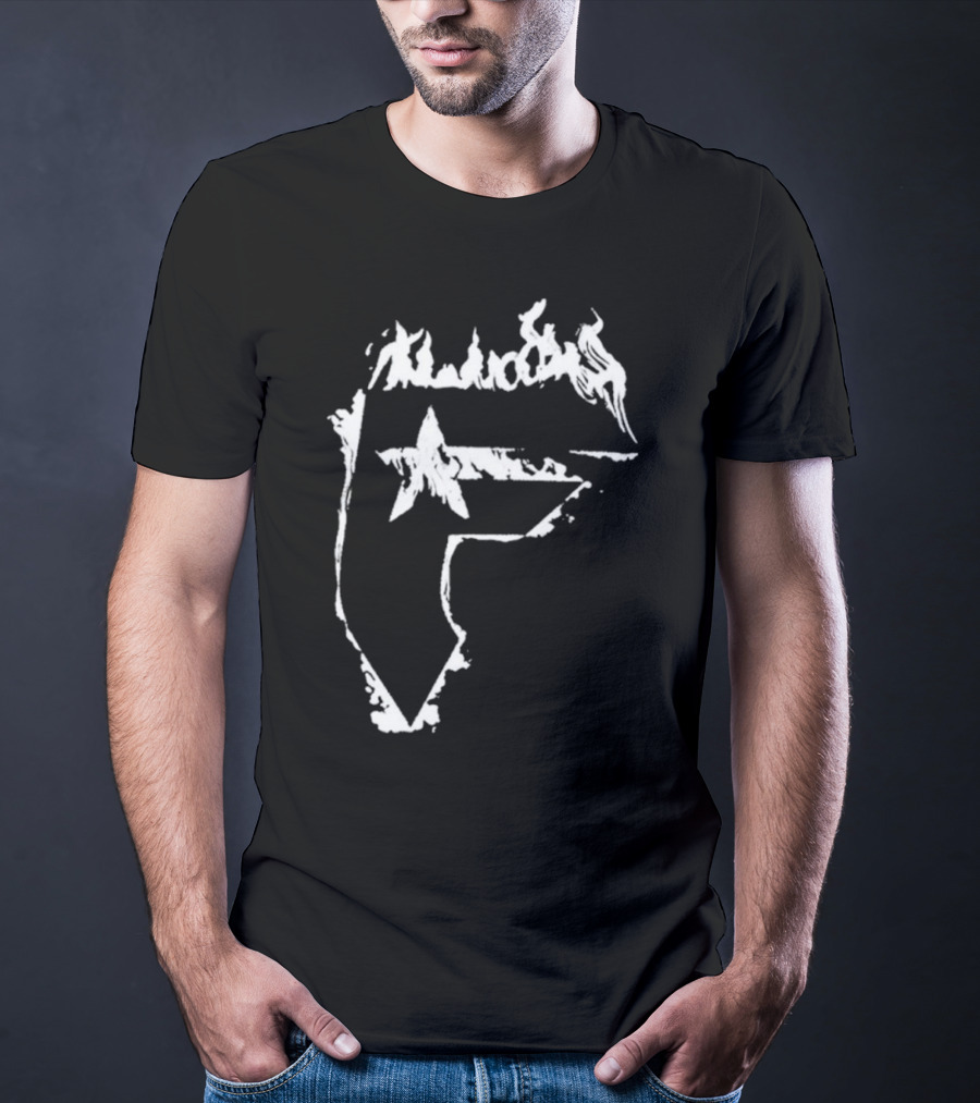 Famous Stars And Straps Flaming Star Emblem T-Shirt