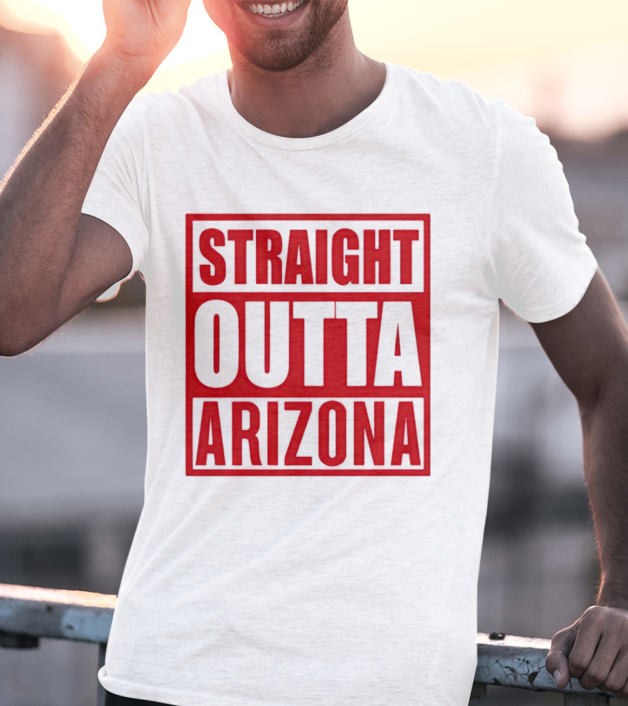 Straight Outta Arizona Diamondbacks T-Shirt