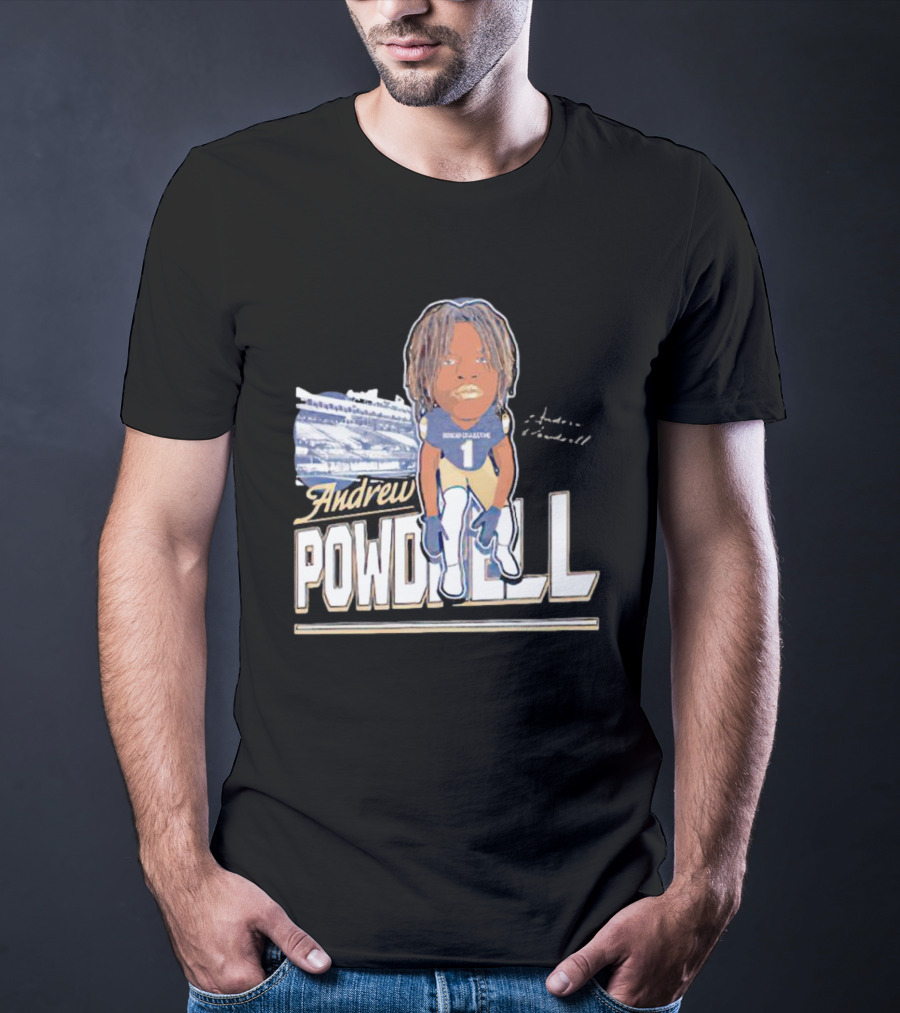 Andrew Powdrell Number 1 Honor Groundstone Signature T-Shirt
