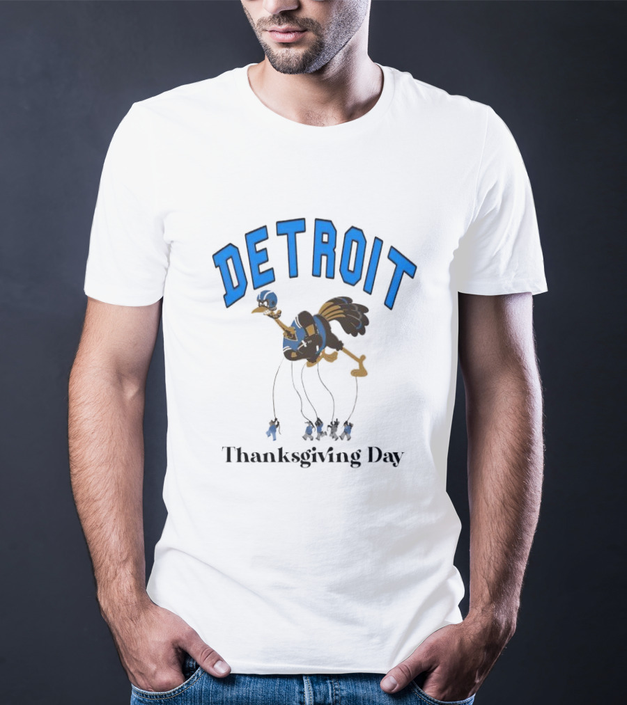 Detroit Thanksgiving Day Turkey T-Shirt