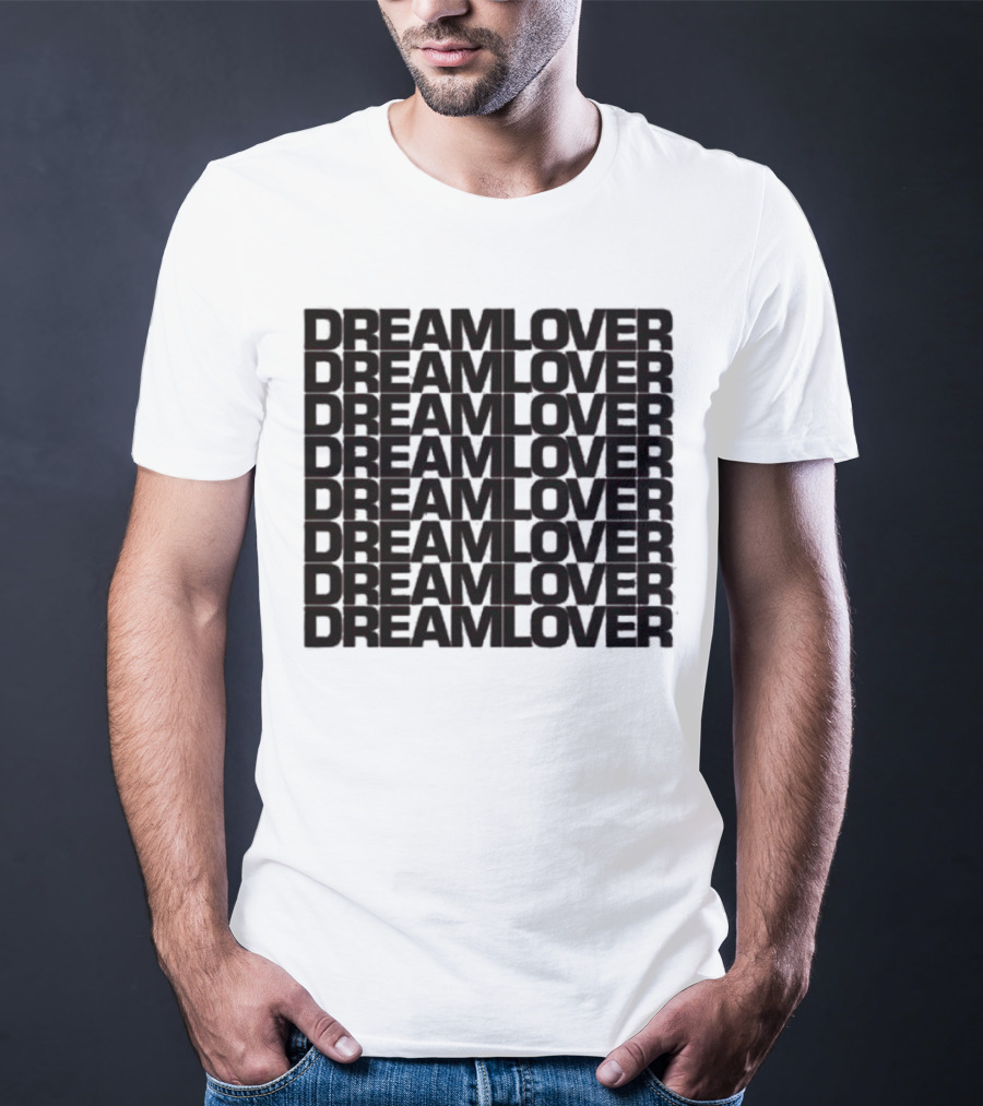 Mariah Carey Dreamlover Repeated Text T-Shirt