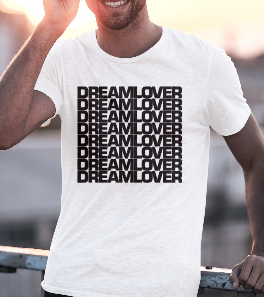 Mariah Carey Dreamlover Repeated Text T-Shirt