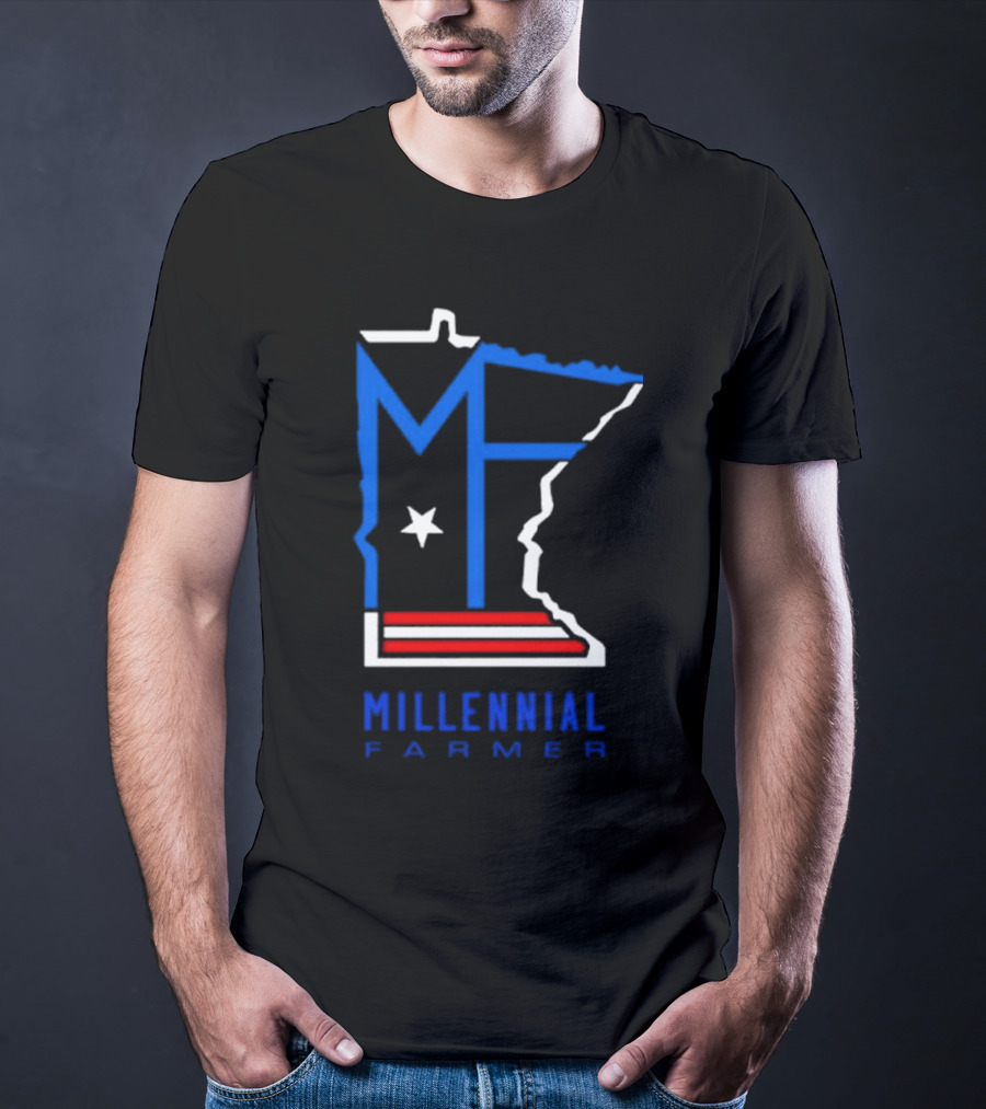 Millennial Farmer RWB Minnesota T-Shirt