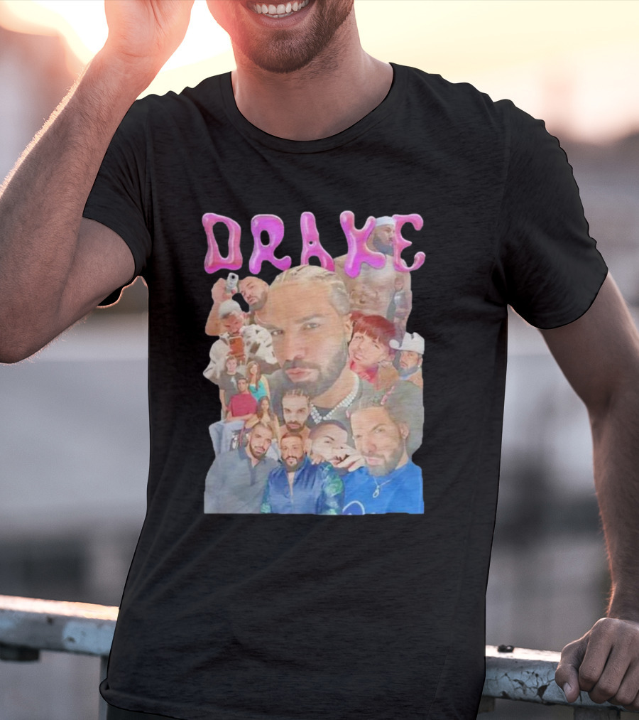 Drake Collage Bootleg Ubaru T-Shirt