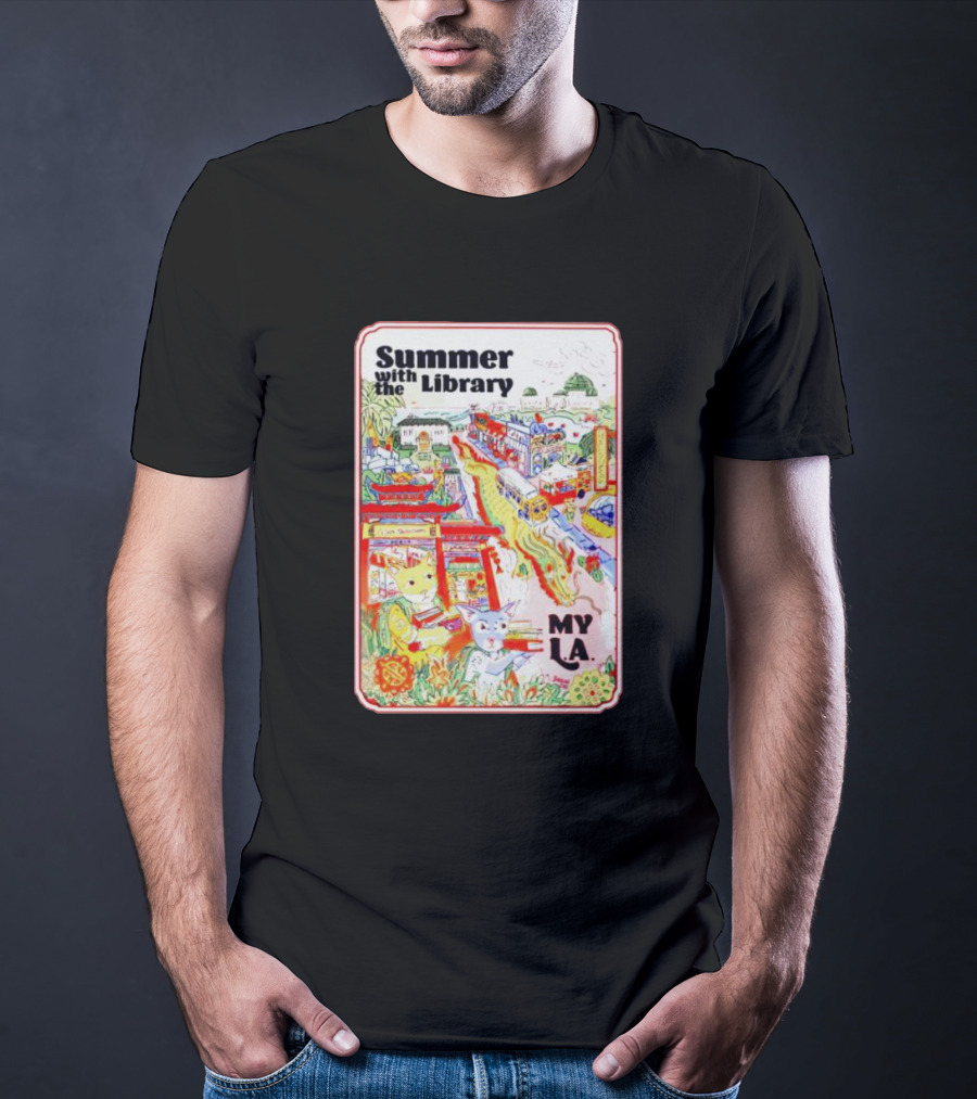 Summer With The Library My LA T-Shirt