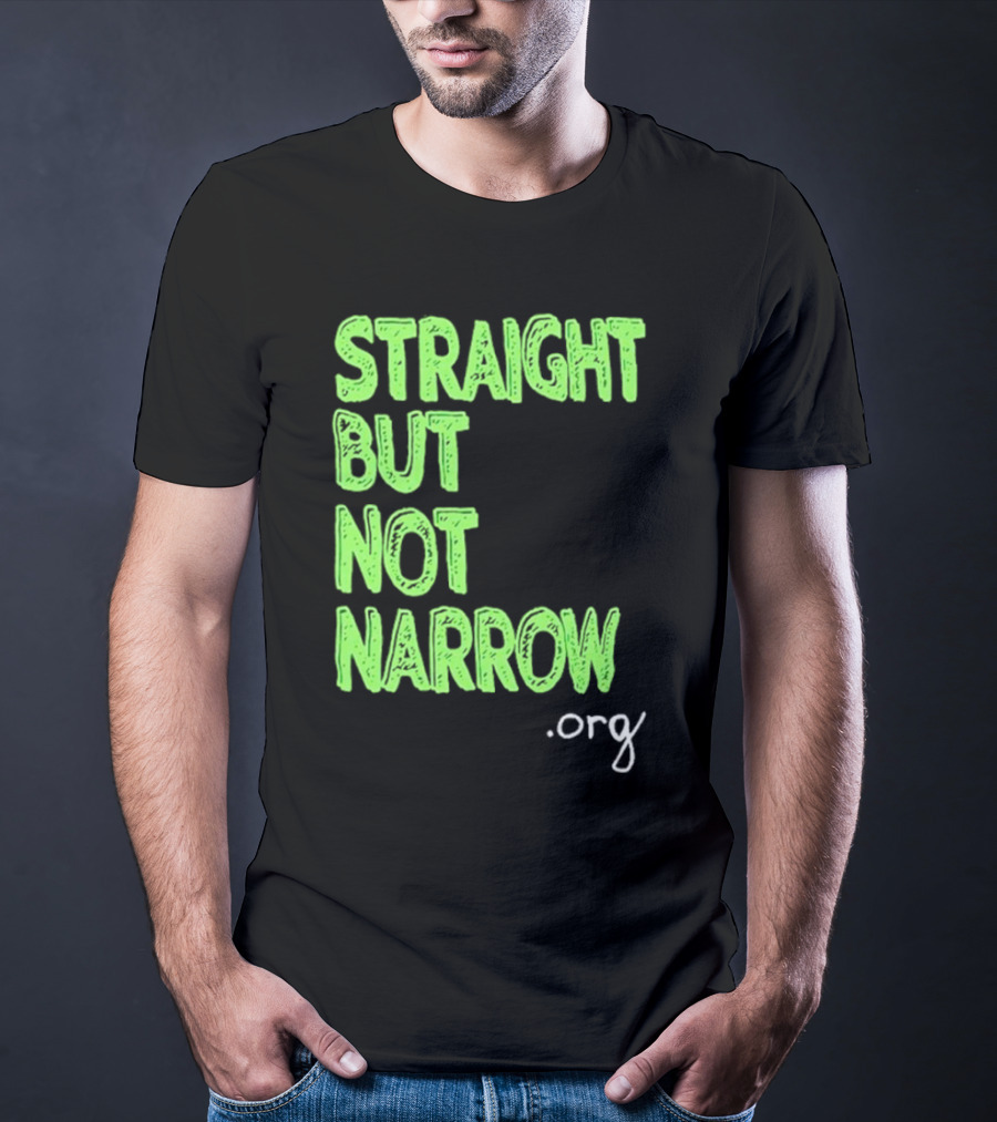 Josh Hutcherson Straight But Not Narrow Support .Org T-Shirt