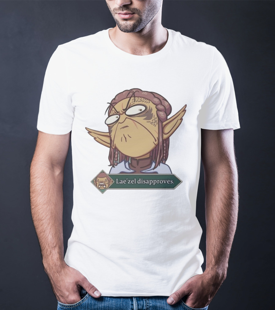 Lae’zel Disapproves Baldur's Gate Meme Expression T-Shirt