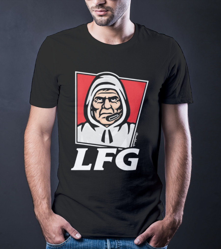 LFG Bill Belichick Hoodie Cartoon Sketch T-Shirt