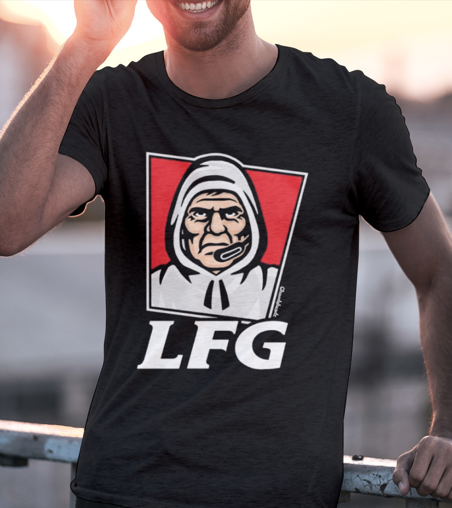 LFG Bill Belichick Hoodie Cartoon Sketch T-Shirt