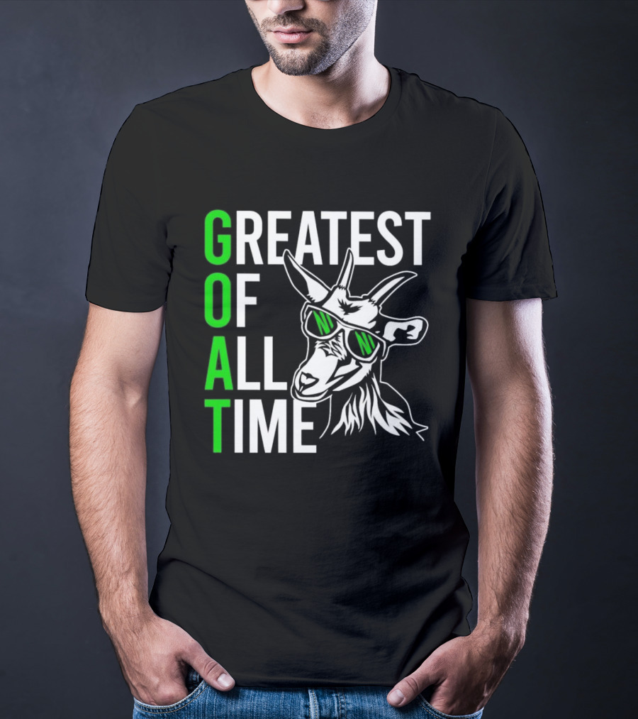 GOAT Greatest Of All Time Cool Sunglasses Goat T-Shirt
