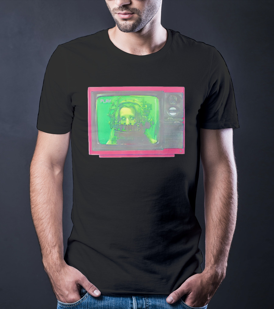 Play Saw Bear Trap Retro TV Horror T-Shirt