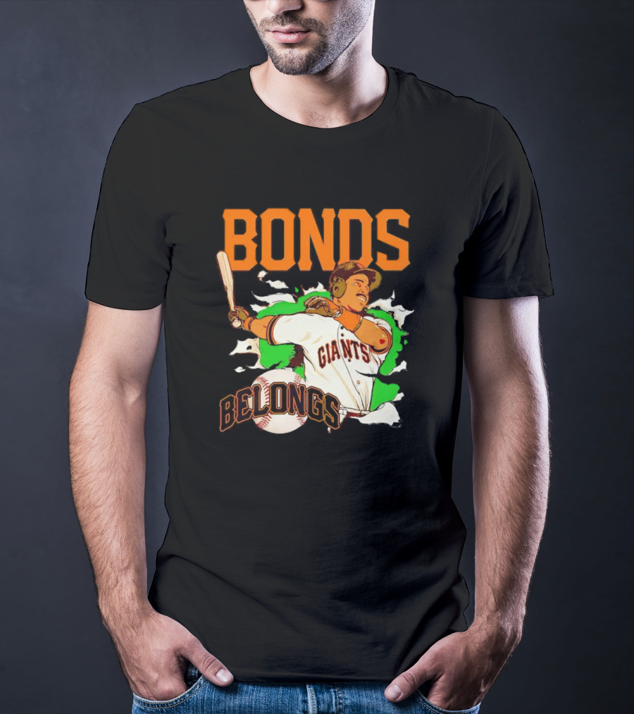 Bonds Giants Belongs T-Shirt