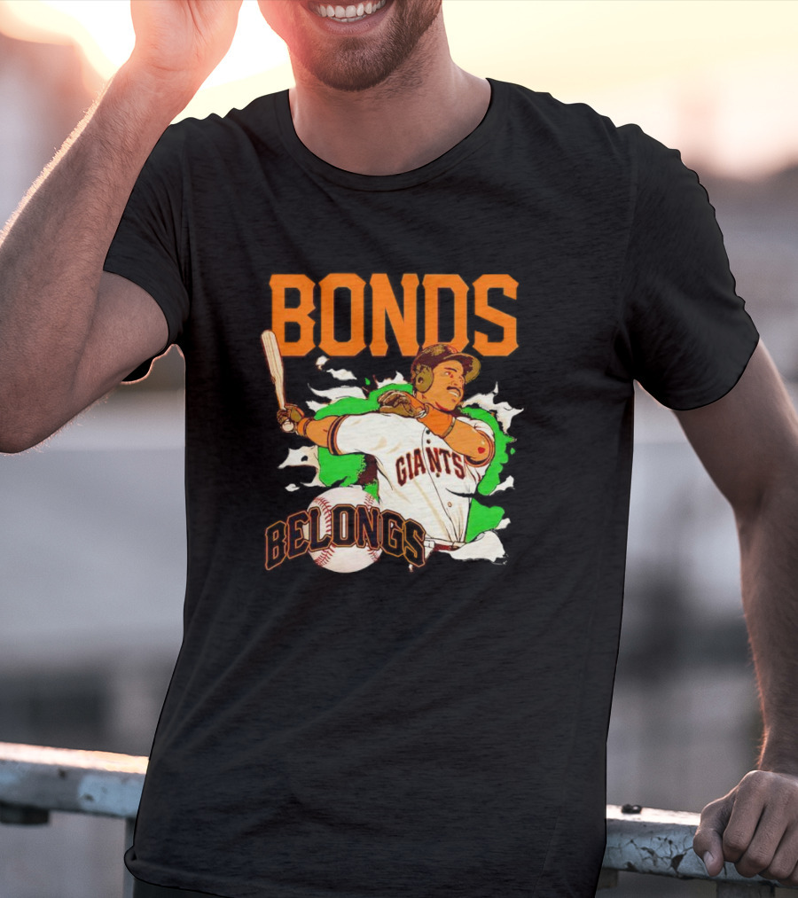 Bonds Giants Belongs T-Shirt