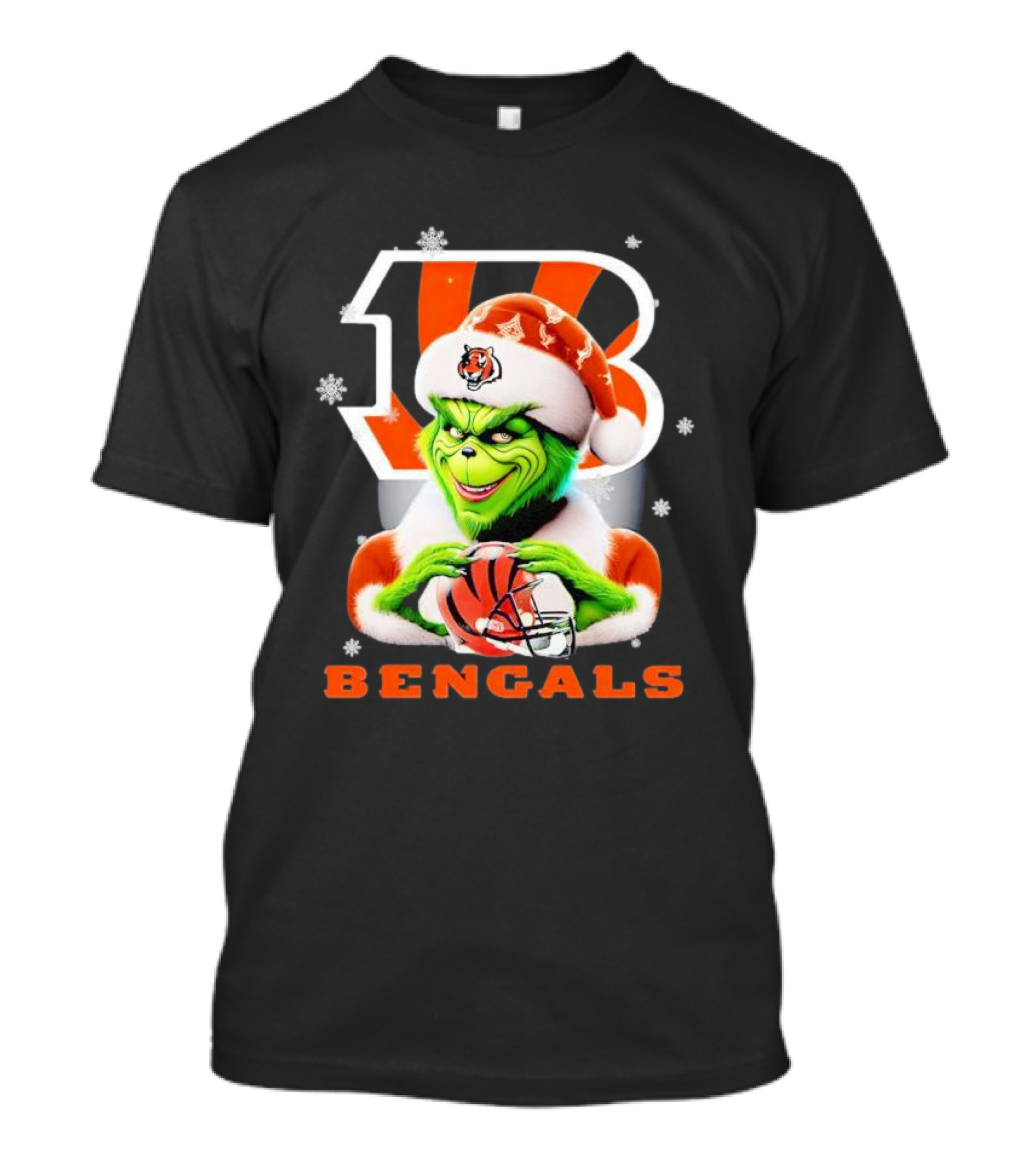 Grinch Cincinnati Bengals Christmas T-Shirt