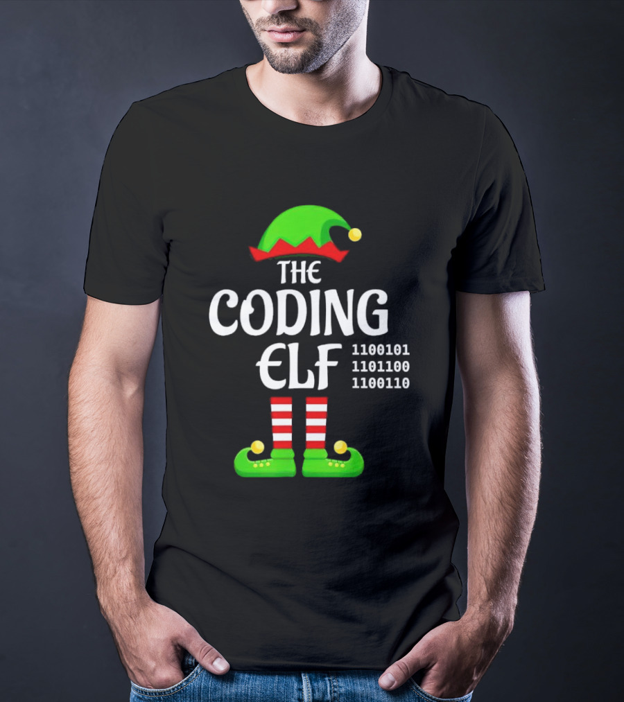 The Coding ELF 1100101 1101100 1101110 T-Shirt