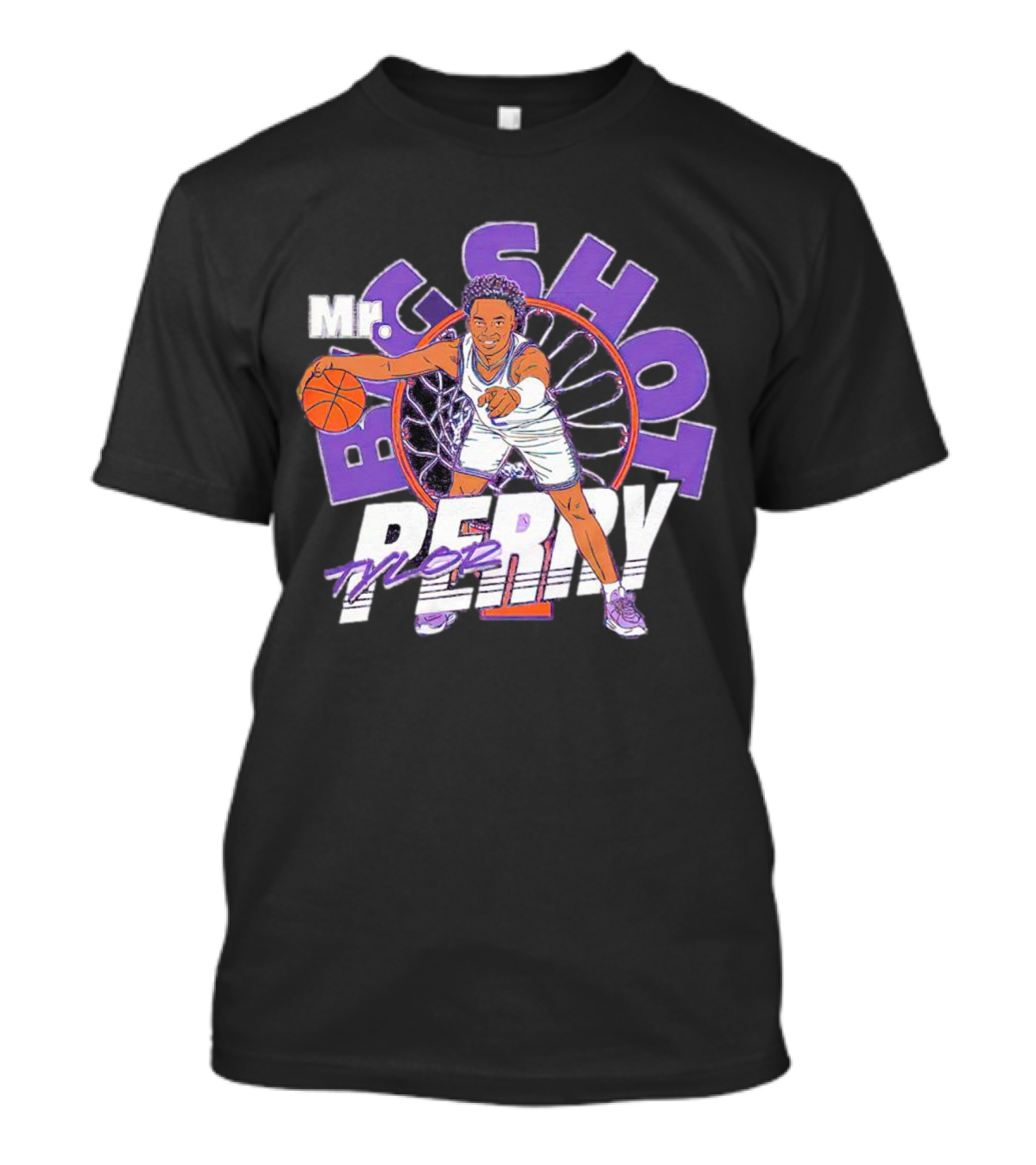 Mr. Big Shot Tylor Perry Basketball Player Signature T-Shirt
