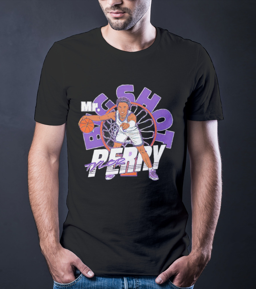 Mr. Big Shot Tylor Perry Basketball Player Signature T-Shirt