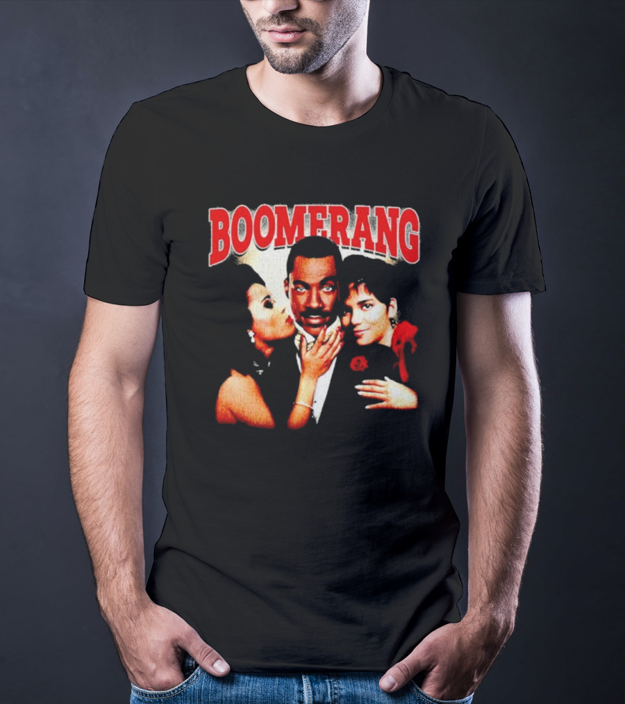 Boomerang Movie Vintage 90s Classic Comedy Trio T-Shirt