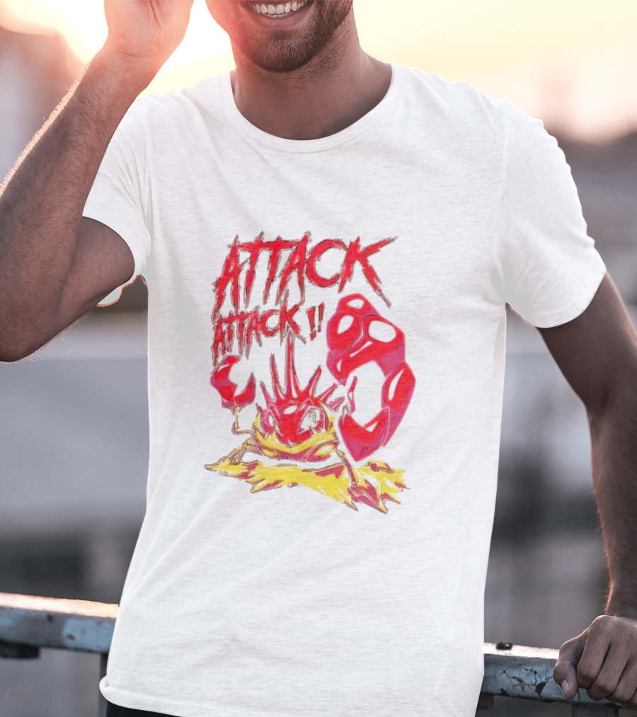 Attack Attack Crabhammer Clawburst Battle T-Shirt