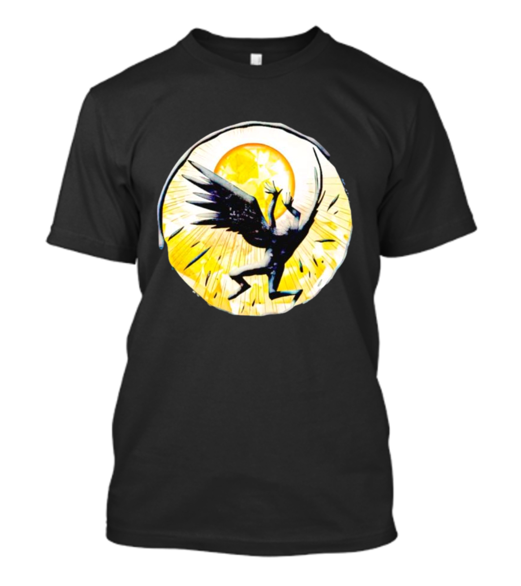 BattleTech Avantis Angels Sunburst Winged T-Shirt