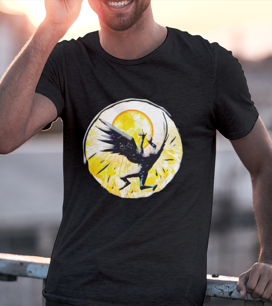 BattleTech Avantis Angels Sunburst Winged T-Shirt