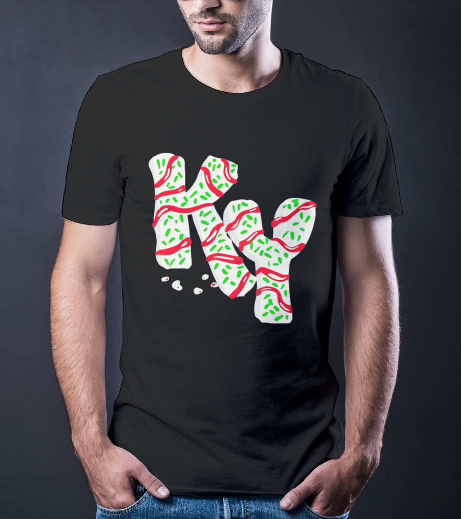 Christmas Treat KY Candy Cane-Inspired T-Shirt