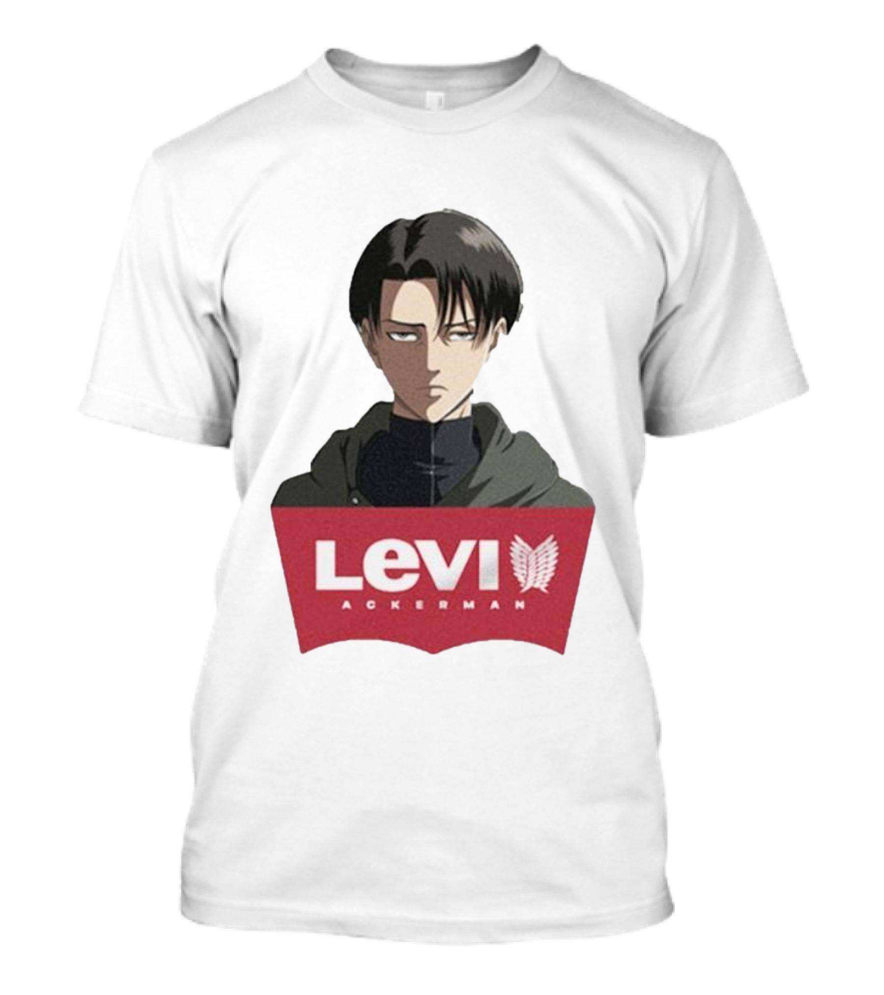 Levi Ackerman Anime Character Iconic T-Shirt