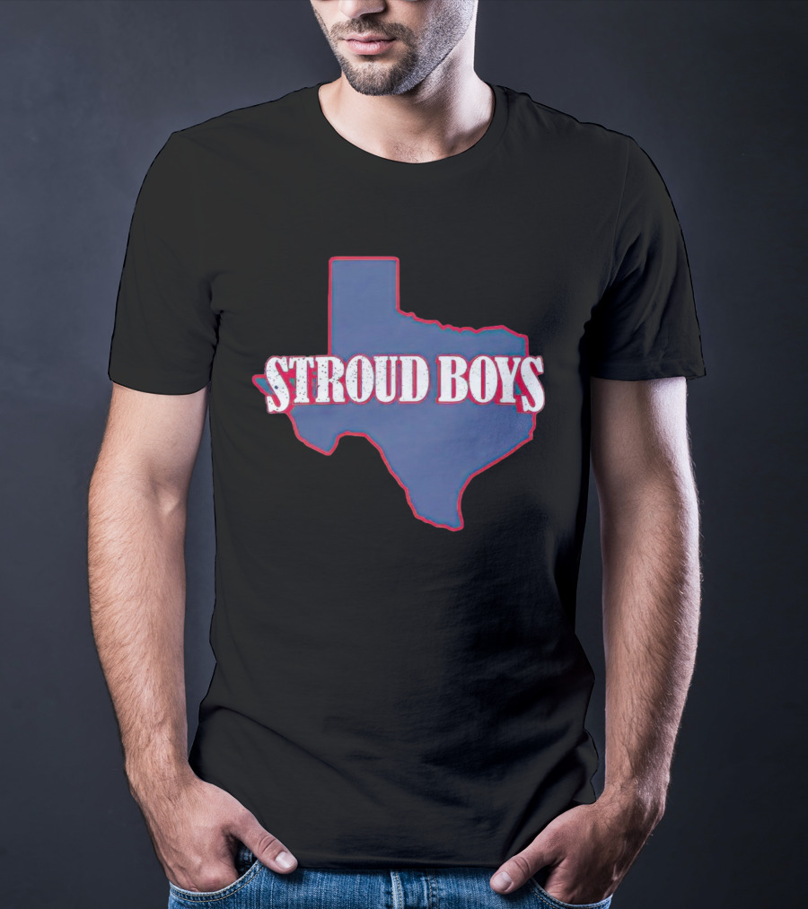 Texas Stroud Boys Texas Map T-Shirt