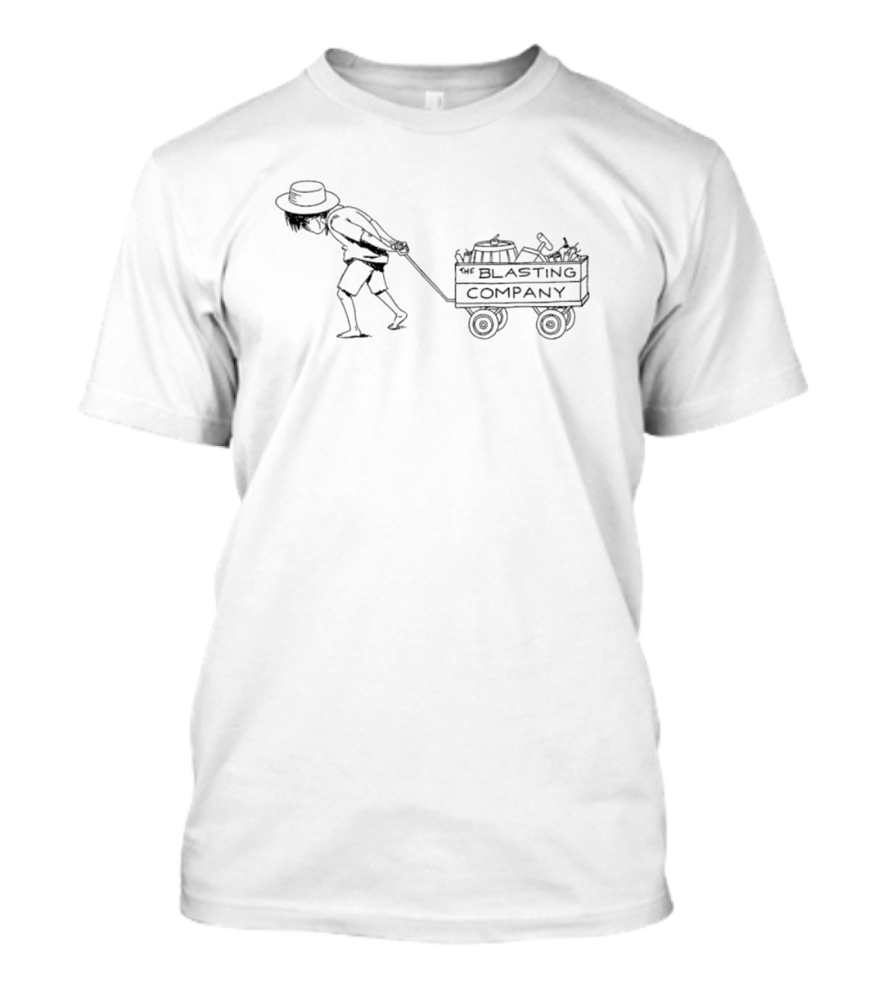 The Blasting Company Wagon Pull T-Shirt