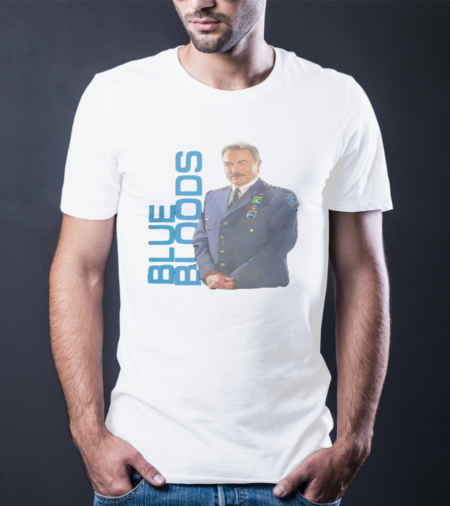Blue Bloods Tom Selleck Commissioner Frank Reagan T-Shirt