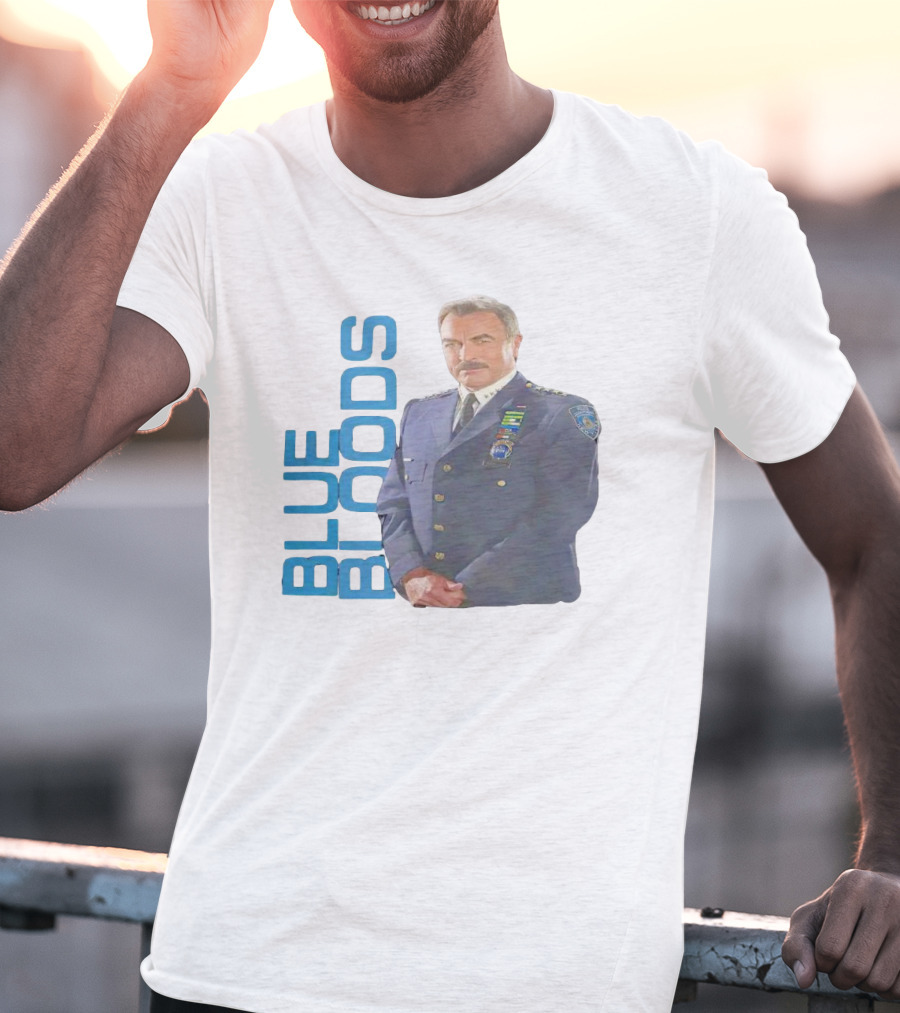 Blue Bloods Tom Selleck Commissioner Frank Reagan T-Shirt