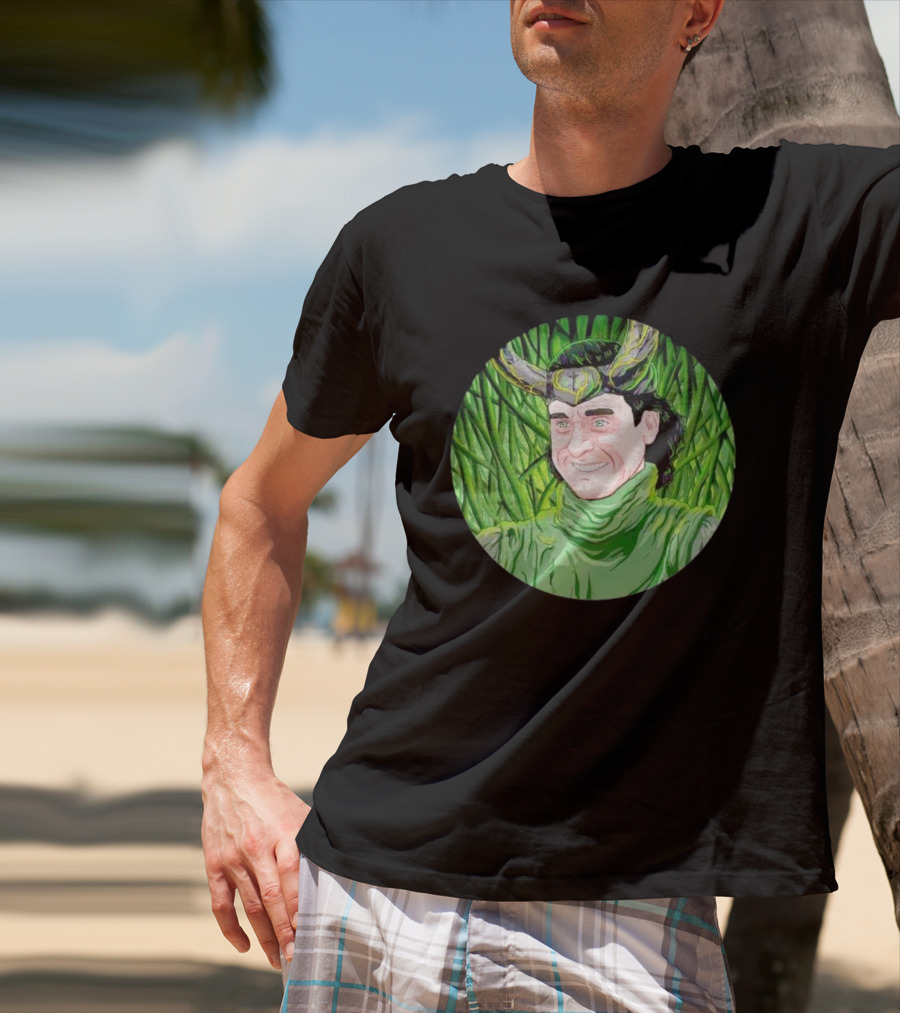 Breaking Bad Loki Crossover Horned Green Character T-Shirt
